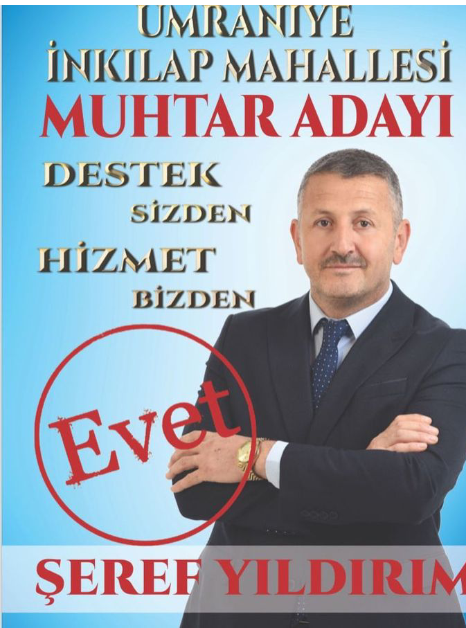 Ümraniye İnkılap Mahallesi Muhtar Adayı Şeref Yıldırım... 15 Screenshot 20240218 2340416762